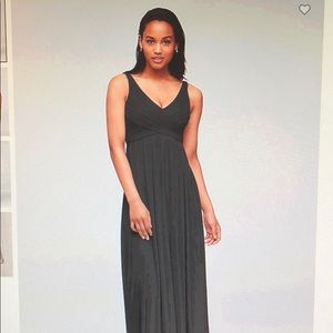 Perfect Long Black Mesh Dress NWT originally $160